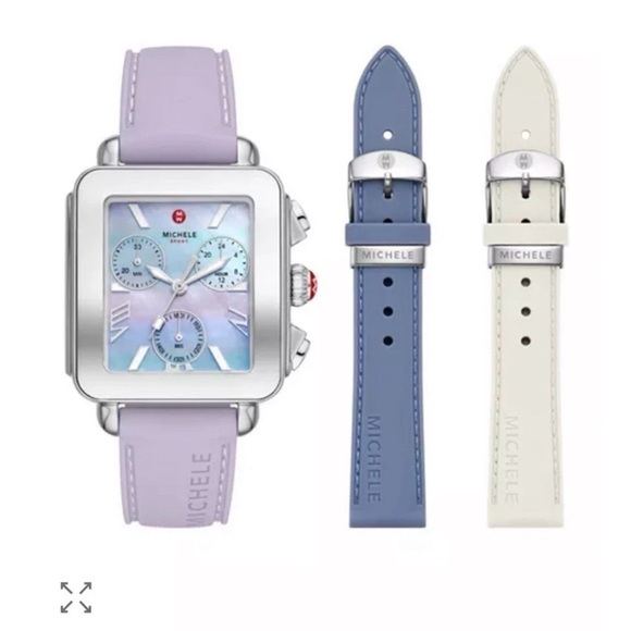 Michele Pastel Deco Watch Set - Picture 10 of 10